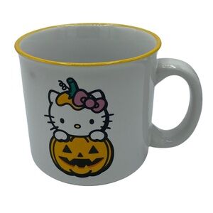 Sanrio Hello Kitty Large Halloween Themed Pumpkin Coffee Cup